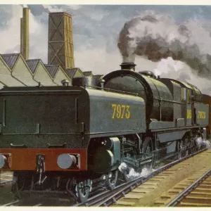 Beyer-Garratt Locomotive Print Beyer-Garratt Locomotive Print