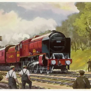 Royal Scot Train Print c1935 Royal Scot Train Print c1935