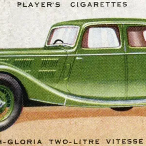 Triumph Gloria Two-Litre Vitesse Saloon Print 1936 Triumph Gloria Two-Litre Vitesse Saloon Print 1936
