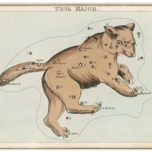 Ursa Major Constellation Print Ursa Major Constellation Print