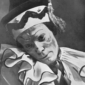 Vaslav Nijinsky as Petrushka Print 1890-1950 Vaslav Nijinsky as Petrushka Print 1890-1950