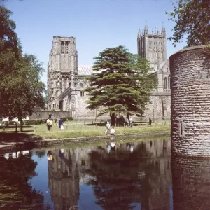 Wells Cathedral Print, 12th-13th century Wells Cathedral Print, 12th-13th century