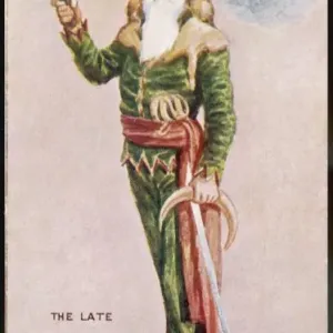 William Price as Druid Print - A Portrait of Welsh Eccentric William Price as Druid Print - A Portrait of Welsh Eccentric
