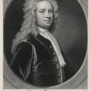 Engraved Print of William Stukeley Engraved Print of William Stukeley
