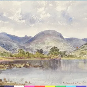 Windermere Lake Print (1845) by James Moore Windermere Lake Print (1845) by James Moore