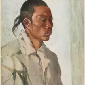 WW1 Gurkha Print: A Nepalese Soldier in Uniform WW1 Gurkha Print: A Nepalese Soldier in Uniform
