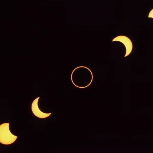 Annular Solar Eclipse Print, FG-7041 Annular Solar Eclipse Print, FG-7041