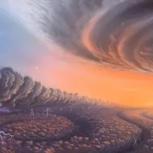 Cloudscape on Jupiter Print Cloudscape on Jupiter Print
