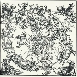 Globos celestiales de Dürer, 1515 Globos celestiales de Dürer, 1515