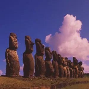 Easter Island Moai Print Easter Island Moai Print