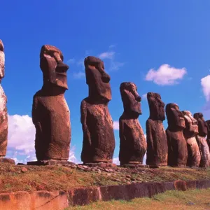 Easter Island Moai Print Easter Island Moai Print