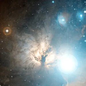 Nébuleuse de flamme ( NGC 2024 ) Nébuleuse de flamme ( NGC 2024 )