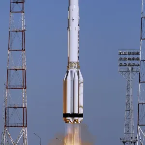 Launch of Proton-K rocket Print Launch of Proton-K rocket Print