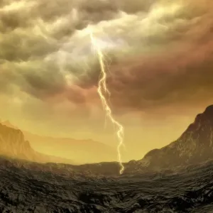 Lightning on Venus Print Lightning on Venus Print