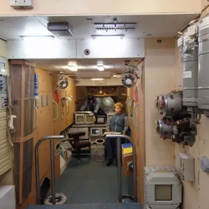 Museum Print of Mir Space Station Interior Museum Print of Mir Space Station Interior
