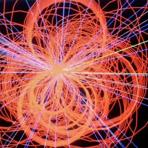 Simulation of Higgs boson production Print Simulation of Higgs boson production Print