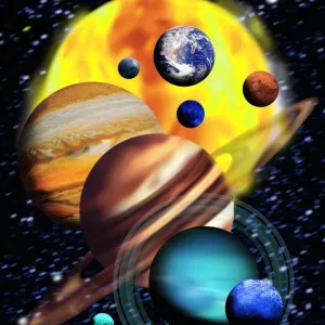 Solar System Planets Relative Sizes Print Solar System Planets Relative Sizes Print