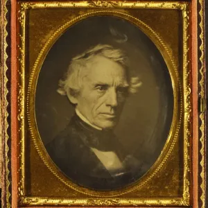 Print of Samuel Morse, inventor in a seated pose Print of Samuel Morse, inventor in a seated pose