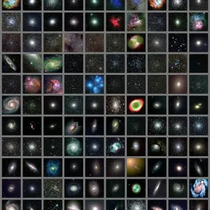 Objetos de Messier, conjunto completo Objetos de Messier, conjunto completo
