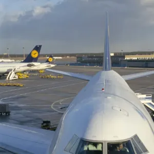 Aircraft Print, Frankfurt Rhein-Main Airport Aircraft Print, Frankfurt Rhein-Main Airport
