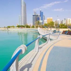 Abu Dhabi Corniche Contemporary Architecture Print Abu Dhabi Corniche Contemporary Architecture Print