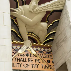 Art Deco Entrance Print, 30 Rockefeller Plaza, New York City Art Deco Entrance Print, 30 Rockefeller Plaza, New York City