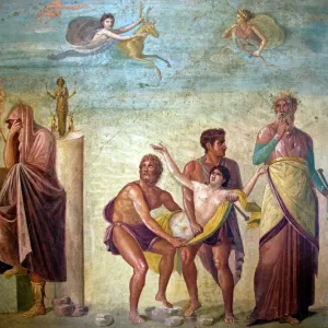 Artemis Sends a Deer to Spare Iphigenia, WorldInPrint Print Artemis Sends a Deer to Spare Iphigenia, WorldInPrint Print