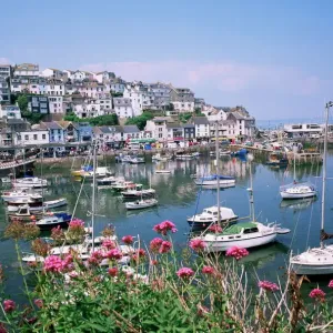 Porto di Brixham, Devone e Inghilterra del Regno Unito Europa Porto di Brixham, Devone e Inghilterra del Regno Unito Europa