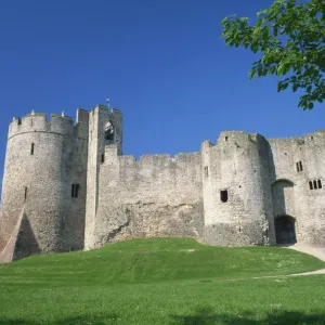 Chepstow Castle Print, a Photographic Image