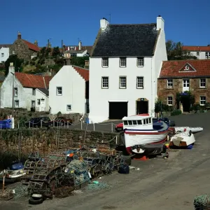 Crail Harbour Print - A Fife Coast Scene Crail Harbour Print - A Fife Coast Scene