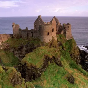 Dunluce Castle Print, Antrim Coast Landscape Dunluce Castle Print, Antrim Coast Landscape