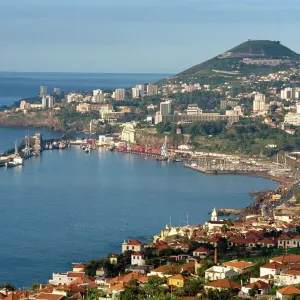 Funchal Cityscape Print Funchal Cityscape Print