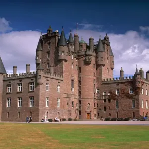 Glamis Castle Print, Angus, Scotland Glamis Castle Print, Angus, Scotland