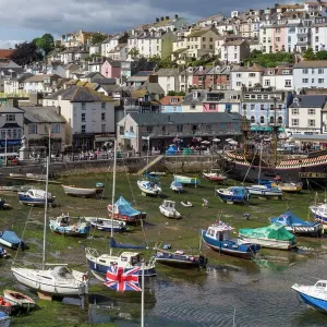 Brixham Harbour Print, Devon Coastline Brixham Harbour Print, Devon Coastline