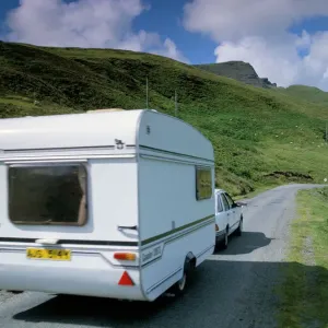 Holiday Caravan Print, Isle of Skye Holiday Caravan Print, Isle of Skye
