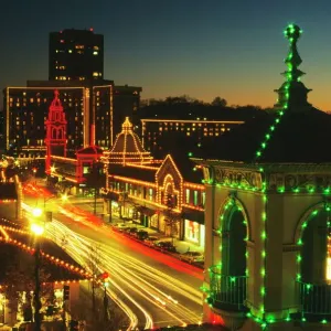 Holiday Lights Print, Country Club Plaza Holiday Lights Print, Country Club Plaza