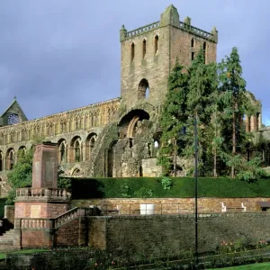 Jedburgh Augustinian Abbey Print Jedburgh Augustinian Abbey Print