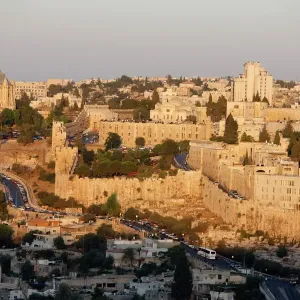 Jerusalem Print: Mount of Olives View Jerusalem Print: Mount of Olives View