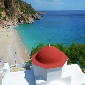 Kira Panagia Beach Print, Karpathos, Greece Kira Panagia Beach Print, Karpathos, Greece