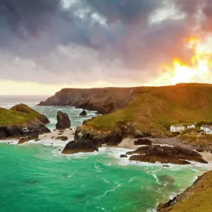 Kynance Cove Print, Cornwall Landscape Kynance Cove Print, Cornwall Landscape