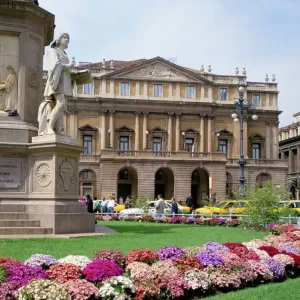 La Scala Opera House Print La Scala Opera House Print