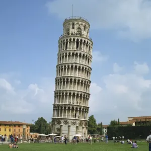 The Leaning Tower of Pisa Print The Leaning Tower of Pisa Print