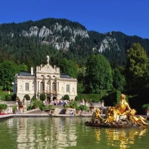 Linderhof Castle Print, Bavaria, Germany Linderhof Castle Print, Bavaria, Germany