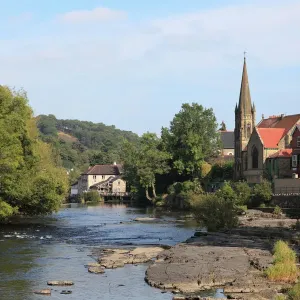 Llangollen Dee Valley Print Llangollen Dee Valley Print