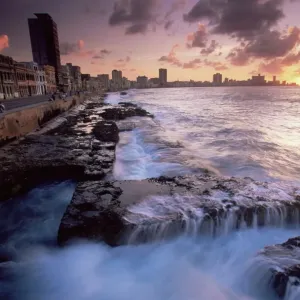 The Malecon Print, Havana Cuba The Malecon Print, Havana Cuba