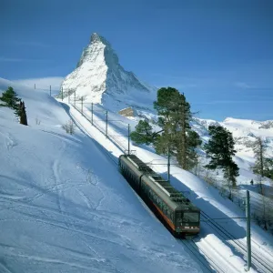 The Matterhorn Print, a mountain landscape in Switzerland