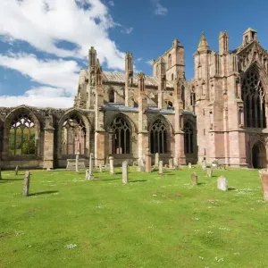 Melrose Abbey Print Melrose Abbey Print