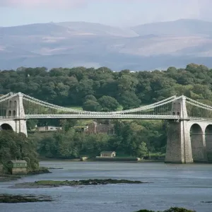Menai Bridge Print Menai Bridge Print