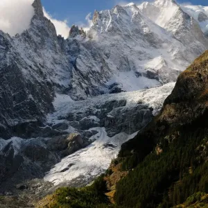 Monte Bianco Print - Aosta Valley Landscape Monte Bianco Print - Aosta Valley Landscape
