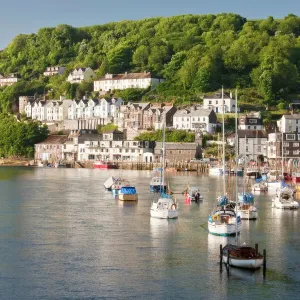 Morning Light on the River Looe Print, Cornwall, England Morning Light on the River Looe Print, Cornwall, England